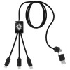 SCX.design C28 5-in-1 extended charging cable in Solid Black
