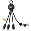 SCX.design C14 15W 5-in-1 charging cable in Solid Black