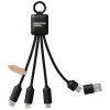 SCX.design C13 15W 5-in-1 charging cable in Solid Black