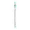 Finball Pen in White / Green