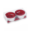 Duo Candle Set in Red