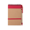 Ecocard Notebook in Red