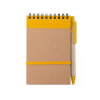 Ecocard Notebook in Yellow