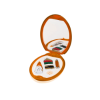 Lira Mirror Sewing Kit in Orange