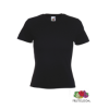 Valueweight Women Colour T-Shirt in Black