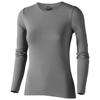 Curve long sleeve women's t-shirt in grey