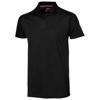 Advantage short sleeve men's polo in black-solid