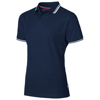 Deuce short sleeve men's polo with tipping in navy