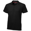Game short sleeve men's cool fit polo in black-solid