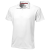Game short sleeve men's cool fit polo in white-solid