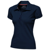 Game short sleeve women's cool fit polo in navy