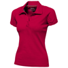 Game short sleeve women's cool fit polo in red