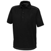 Receiver short sleeve Polo in black-solid