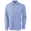 Net long sleeve shirt in blue