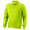 Referee polo sweater in apple-green