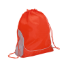 Dual Drawstring Bag in Red