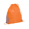 Dual Drawstring Bag in Orange