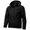 Top Spin jacket in black-solid