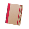 Tunel Notebook in Red