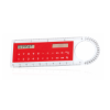 Mensor Ruler Calculator in Red