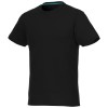 Jade short sleeve men's GRS recycled t-shirt  in Solid Black