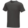 Azurite short sleeve men’s GOTS organic t-shirt in Storm Grey