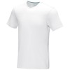 Azurite short sleeve men’s GOTS organic t-shirt in White