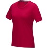 Azurite short sleeve women’s GOTS organic t-shirt in Red