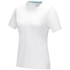 Azurite short sleeve women’s GOTS organic t-shirt in White