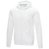Ruby men’s GOTS organic recycled full zip hoodie in White