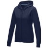 Ruby women’s organic recycled full zip hoodie in Navy