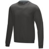 Jasper men’s GOTS organic recycled crewneck sweater in Storm Grey