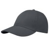 Trona 6 panel GRS recycled cap in Storm Grey
