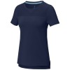 Borax short sleeve women's GRS recycled cool fit t-shirt in Navy