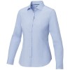 Cuprite long sleeve women's GOTS organic shirt in Light Blue