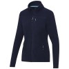 Amber women's GRS recycled full zip fleece jacket in Navy
