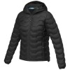 Petalite women's GRS recycled insulated down jacket in Solid Black