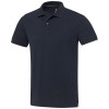 Emerald short sleeve unisex Aware™ recycled polo in Navy