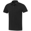 Emerald short sleeve unisex Aware™ recycled polo in Solid Black
