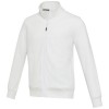 Galena unisex Aware™ recycled full zip sweater in White