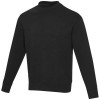 Jet unisex Aware™ recycled crewneck sweater in Solid Black