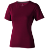 Nanaimo short sleeve women's T-shirt in burgundy