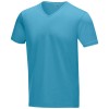 Kawartha short sleeve men's GOTS organic V-neck t-shirt in NXT Blue