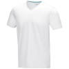 Kawartha short sleeve men's GOTS organic V-neck t-shirt in White