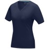 Kawartha short sleeve women's GOTS organic V-neck t-shirt in Navy