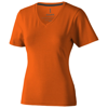 Kawartha short sleeve women's organic t-shirt in orange