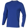 Ponoka long sleeve men's organic t-shirt in blue