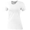 Sarek short sleeve ladies T-shirt in white-solid