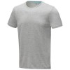 Balfour short sleeve men's GOTS organic t-shirt in Grey Melange