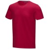 Balfour short sleeve men's GOTS organic t-shirt in Red